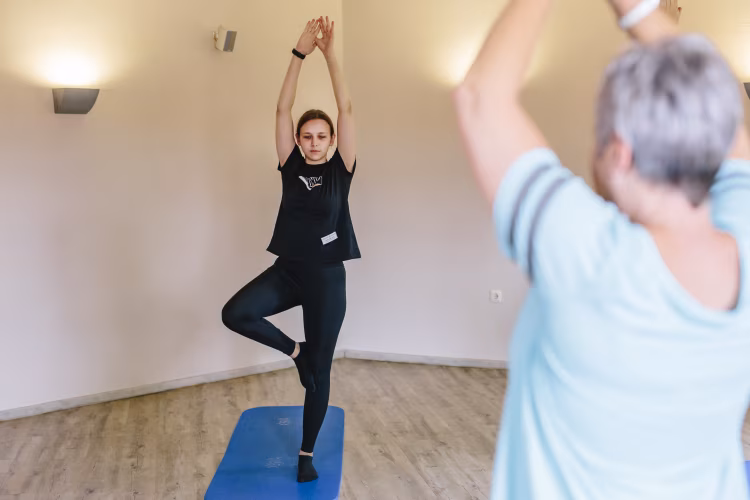 Yoga in der Dr. Becker Burg-Klinik