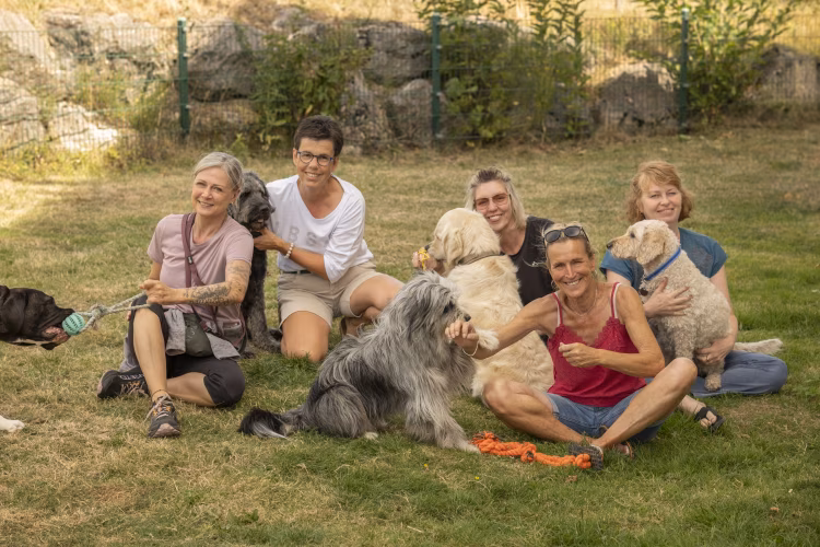 Patientinnen mit Hund