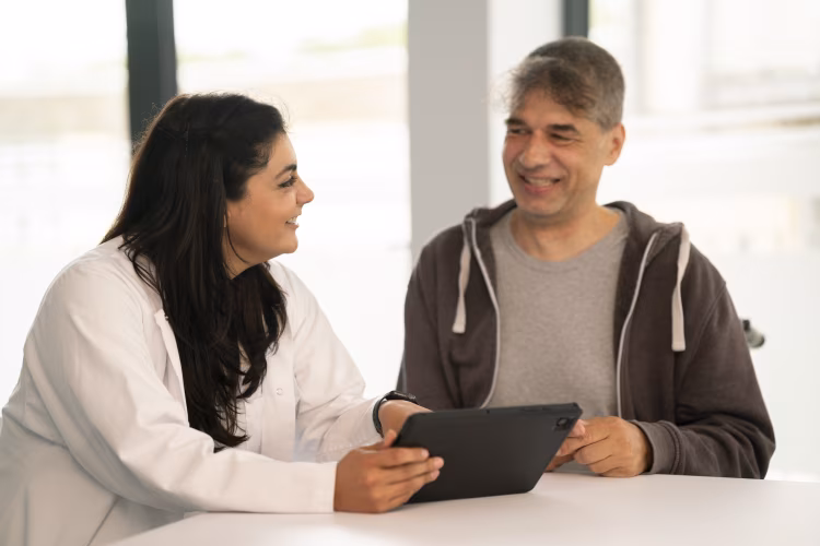 Arztgespräch mit Patient