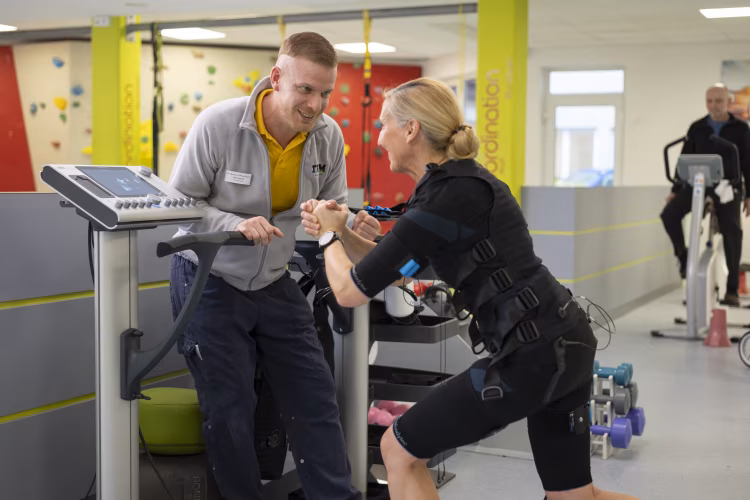 EMS - Elektromyostimulation im Therapiebereich