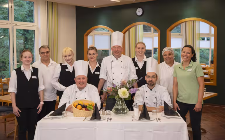 Küchenteam Dr. Becker Kiliani-Klinik