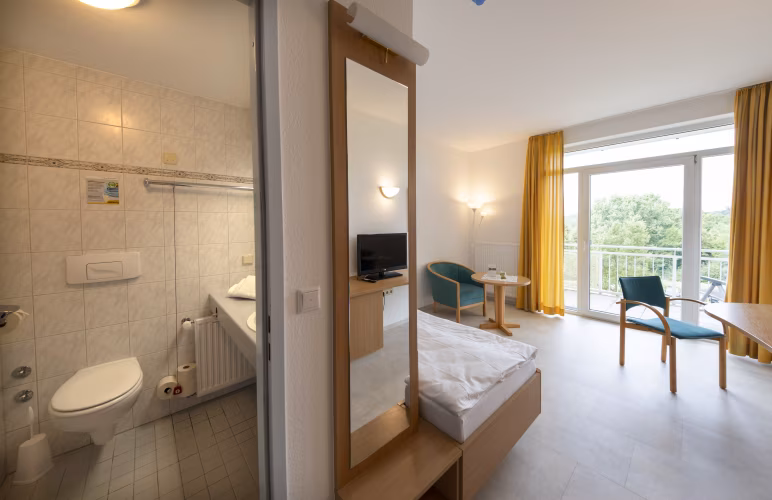 Patientenzimmer in der Dr. Becker Möhnesee