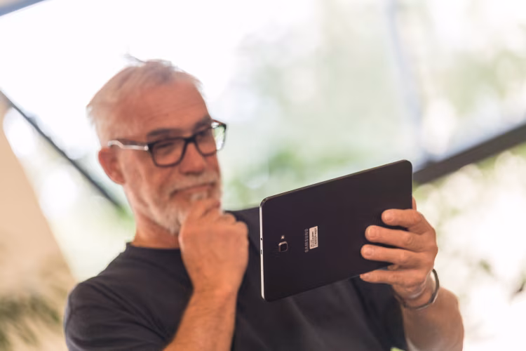 Nachsorge am Tablet