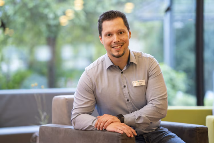 Einrichtungsleiter Tobias Schnizler