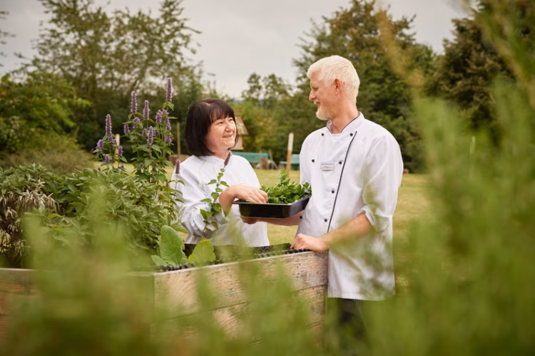 Garten in der Dr. Becker Klinik Möhnesee