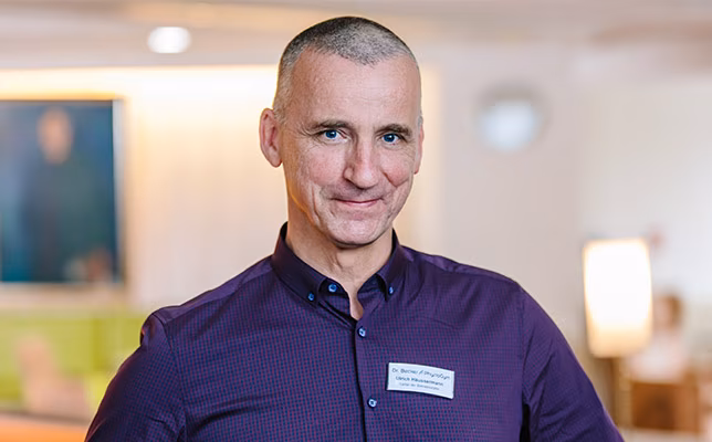 Leiter des Therapiezentrums Ulrich Häussermann