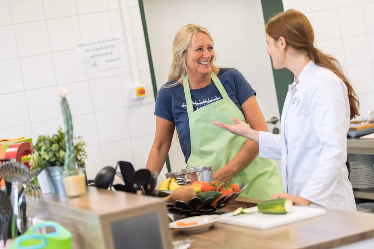Ernährungsberatung in der Lehrküche