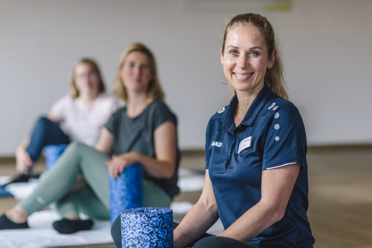 Faszienrollen im PhysioGym Nordeich