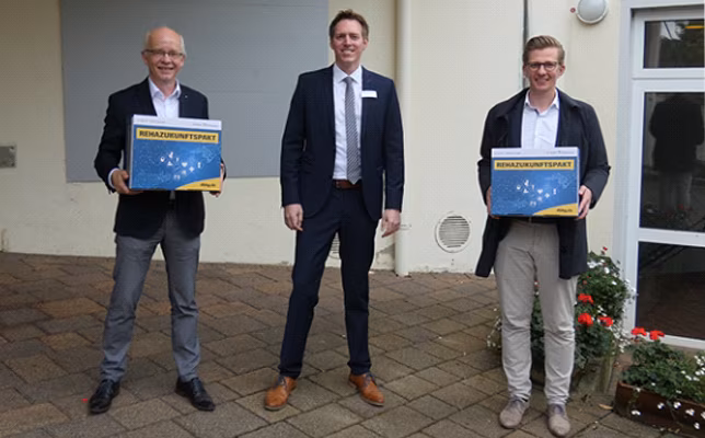 Am 05.10.2021 besuchten gleich zwei FDP-Politiker das Dr. Becker Neurozentrum Niedersachsen