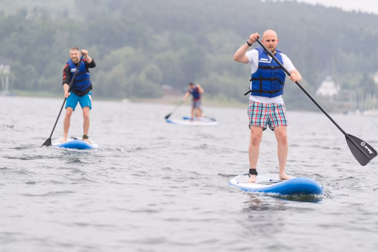 Stand-Up-Paddling Dr. Becker Klinik Möhnesee